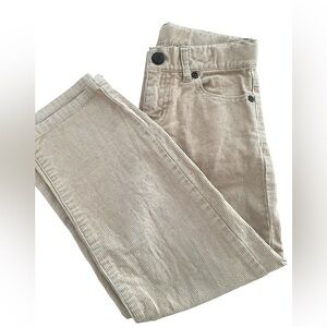 Janie and Jack Tan Corduroy Trousers